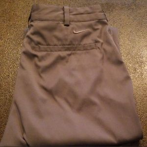 Nike Mens Dri-Fit Golf Pants 32x30 M Grey